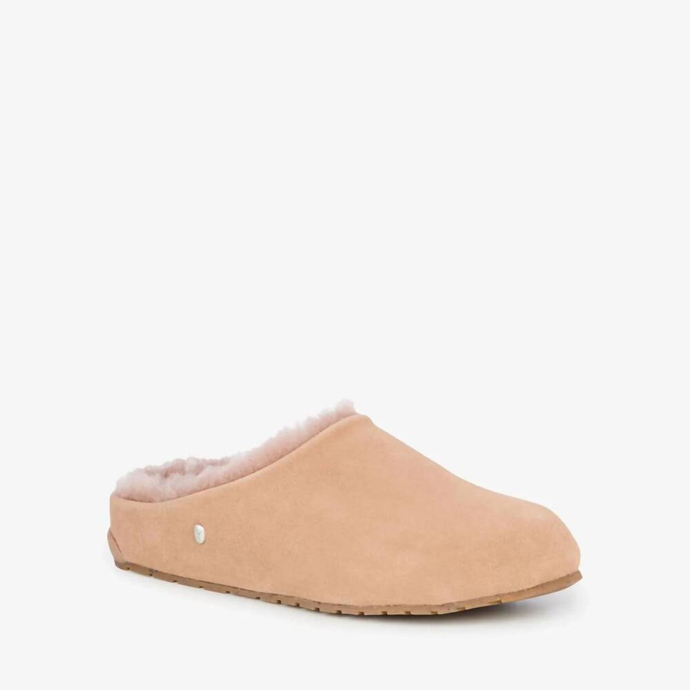 NEW EMU AUSTRALIA women's monch clogs in camel/chameau